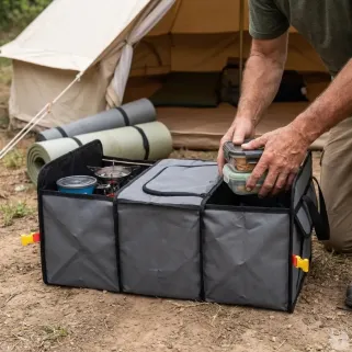 Sac de rangement avec glacière 3 compartiments
