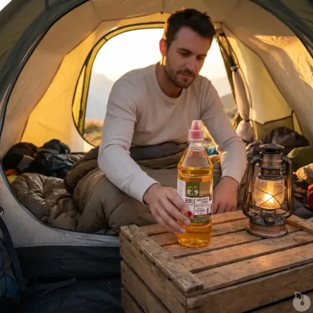 Huile citronnelle pour lampe à pétrole 1L