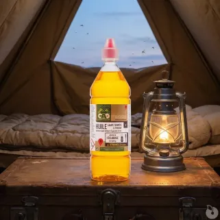 Huile citronnelle pour lampe à pétrole 1L