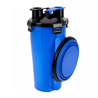 Gobelet chien polypropylène 120x120x230mm tasse + bol assorti
