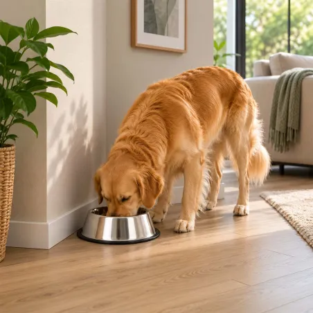 Gamelle pour chien antidérapante inox Gamelle pour chien antidérapante inox de 200 à 2800 ml