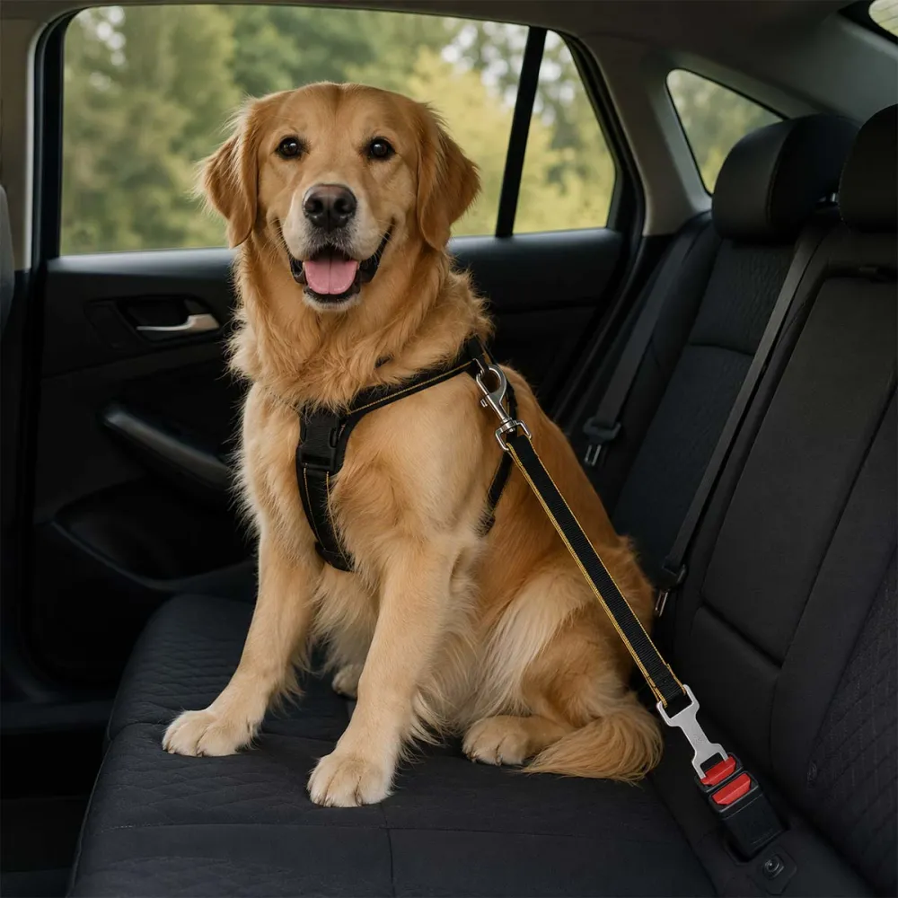 Attache ceinture spéciale laisse pour chien 45-65 cm