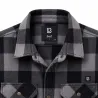 Chemise Polaire Homme Jeff Brandit® - Gris et Noir - Manches Longues