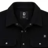 Chemise polaire homme Jeff Brandit® - Manches longues - Noir