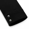 Chemise polaire homme Jeff Brandit® - Manches longues - Noir