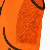 Gilet Percussion Savane haute visibilité avec carnier