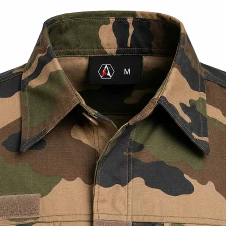 Chemise Fighter respirante mesh coton polyester camo CE M à 3XL