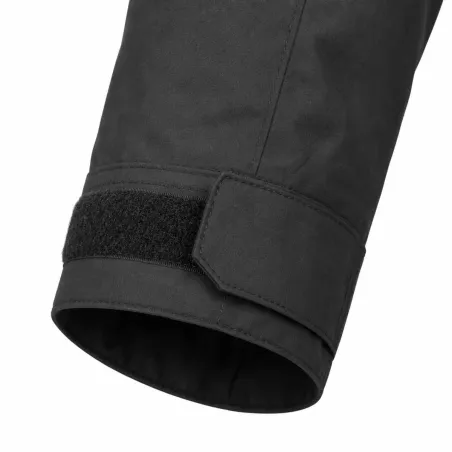 Chemise Ubas Fighter col montant zip coton polyester noir M à 3XL