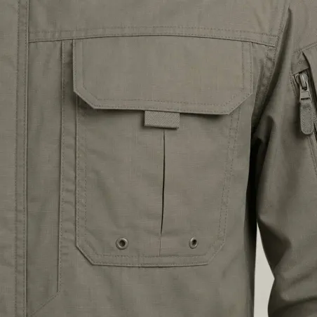 Chemise Fighter renforcée respirant coton polyester kaki M à 3XL