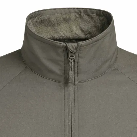 Chemise Ubas Fighter col montant zip coton polyester kaki M à 3XL