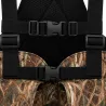 Gilet harnais de chasse adaptable multi poches camo roseaux