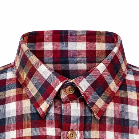 Chemise Dolty bordeaux