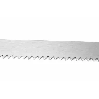 Scie de boucher lame inox haute qualité 35 cm tendeur à vis