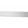 Scie de boucher lame inox haute qualité 35 cm tendeur à vis