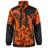 Veste traque femme Spirit polyester digital camo orange XS à 2XL