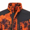 Veste traque femme Spirit polyester digital camo orange XS à 2XL