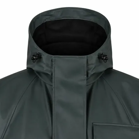 Veste imperméable EN 13688 polyuréthane PVC kaki foncé M à 3XL