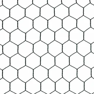 Grillage maille hexagonale 25 mm plastifié vert – durable et décoratif | Ducatillon