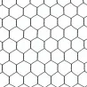 Grillage maille hexagonale 25 mm plastifié vert – durable et décoratif | Ducatillon