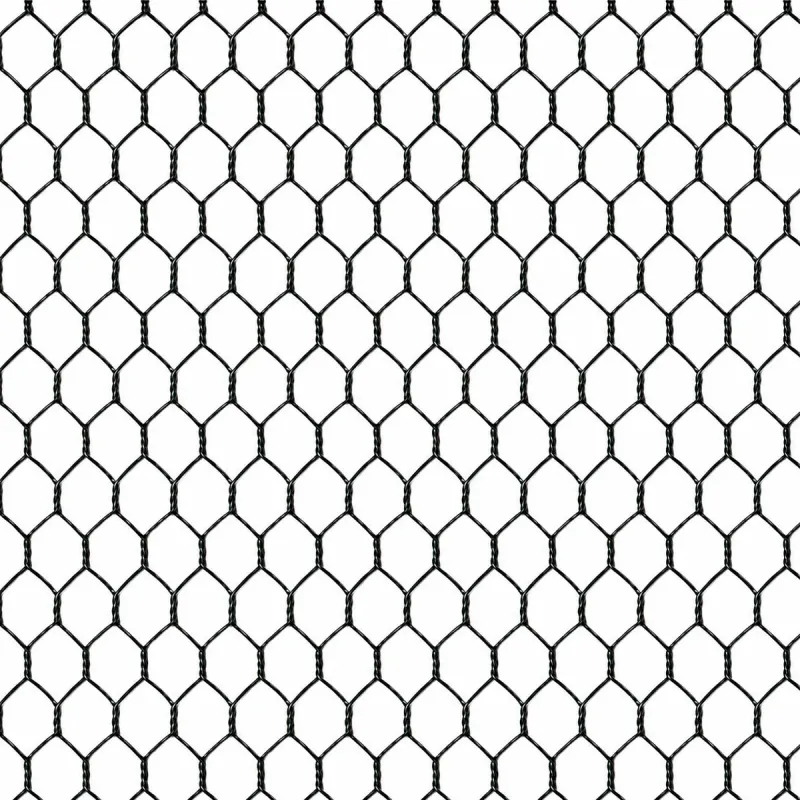 Grillage maille hexagonale 13 mm 1 x 25 m plastifié vert – Protection fine et résistante | Ducatillon
