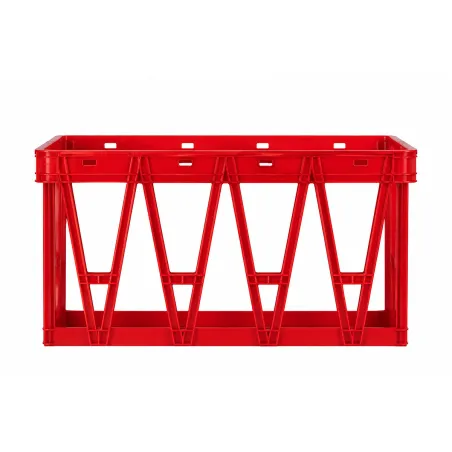 Caisse de transport pour plateaux à oeufs