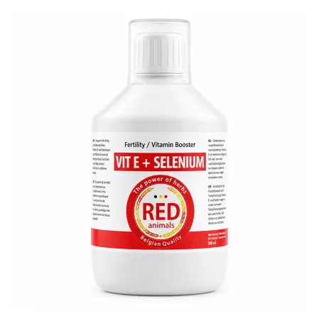 Complément alimentaire fertilité Vit E + Selenium volailles, pigeons et lapins 100 ml