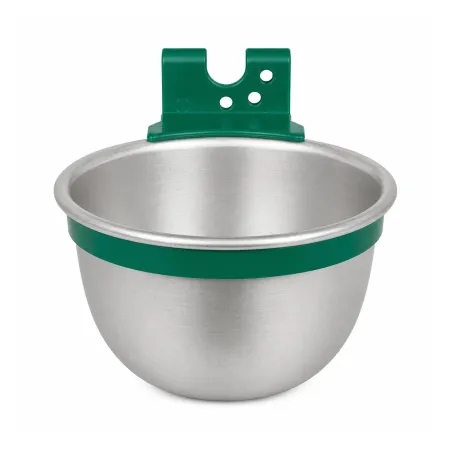 Lot de 10 Bols aluminium mangeoire - abreuvoir multi animaux ø10cm