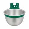 Lot de 10 Bols aluminium mangeoire - abreuvoir multi animaux ø10cm
