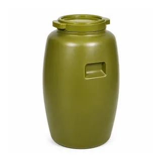 Bidon agrainage ou réserve d'eau 60 litres, diamètre 34cm hauteur 67cm