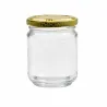 Lot de 20 pots en verre 250 g avec couvercles
