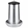 Mangeoire volaille à trémie métal galvanisé 5 kg