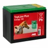 Pile batterie 9V 130 a/h pour électrificateur de clôture