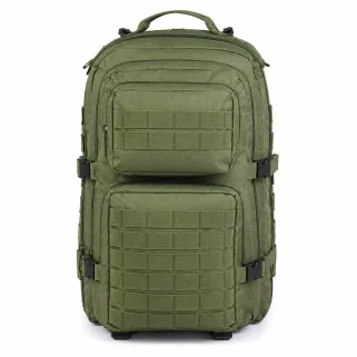 Sac à dos Assault 4 compartiments kaki 36L 50 x 30 x 27cm