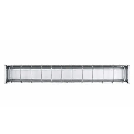 Mangeoire à grilles galvanisée 50 cm pour volailles adultes - GAUN