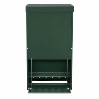 Mangeoire anti-nuisible 23 kg thermolaquée vert