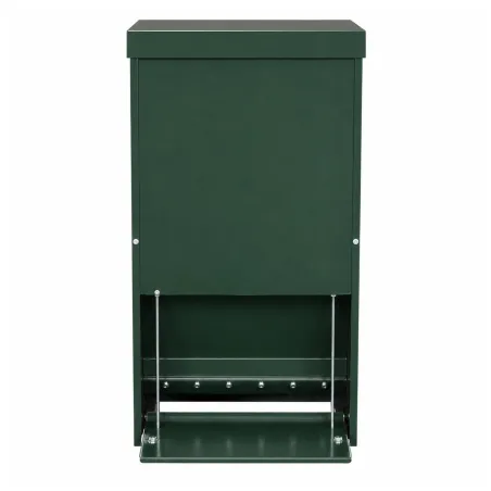 Mangeoire anti-nuisible 23 kg thermolaquée vert