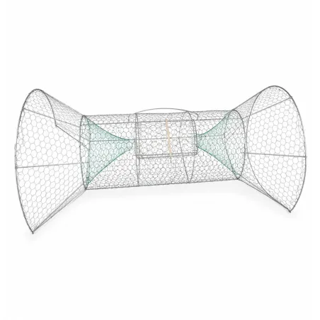 Nasse 2 entrées grand modèle 140 cm maille 25 mm