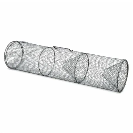 Nasse à anguilles grillage plastifié maille 10 mm Longueur 80 cm