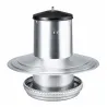 Anti-pluie pour mangeoire volaille métal galvanisé 5kg