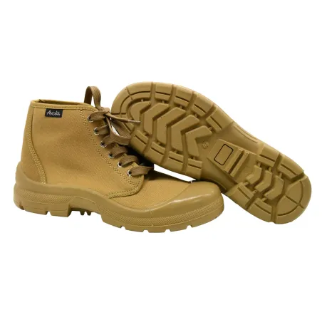 Chaussures Brousse toile tige en coton beige 39 à 46