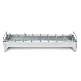 Mangeoire linéaire volaille galvanisée 50cm