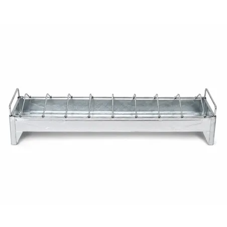 Mangeoire linéaire volaille galvanisée 50cm