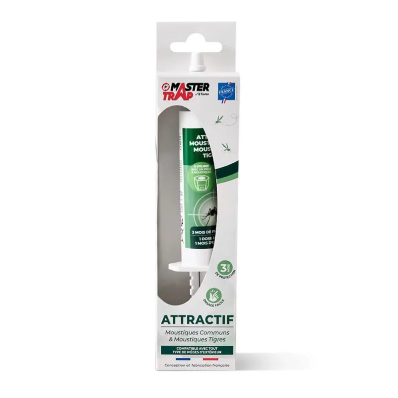 Gel attractif 3 mois pour pièges Tiger trap et Tiger Pro