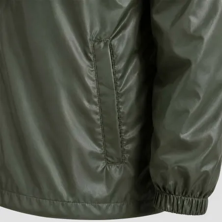 Coupe vent déperlant manches longues polyester kaki S à 3XL
