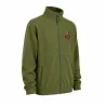 Blouson polaire broderie sanglier 2 poches polyester kaki M à 3XL