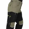 Pack 2 Pantalons Travail Oak Kaki/Noir Extensible 4 Sens 