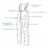 Salopette Dynamo 2.0 Imperméable AquateX Doublure Polaire