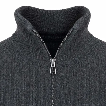 Blouson Cicero gris 70% acrylique 30% laine