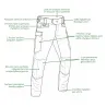 Pantalon Fighter Renforcé Camo Tailles 40 à 54