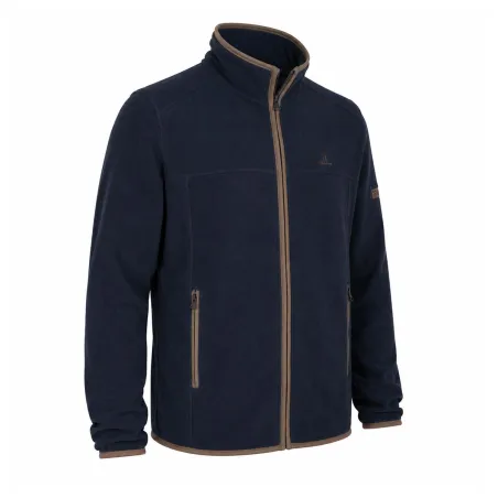 Blouson polaire Scotland 4 poches polyuréthane marine S à 4XL